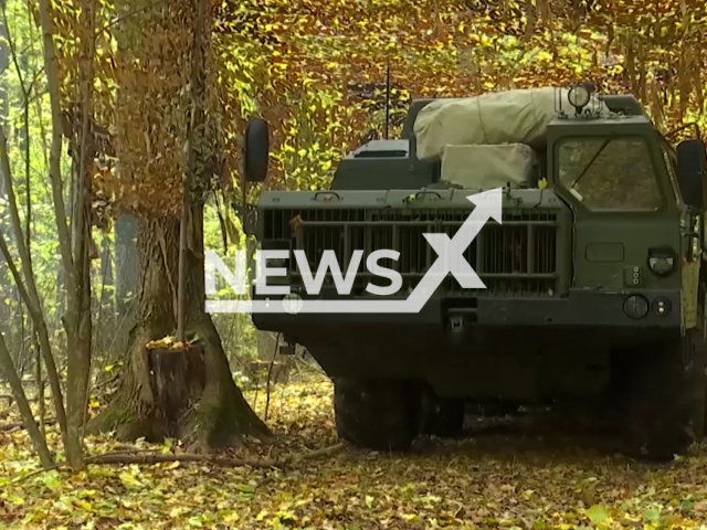 Russian Tornado-S multiple-launch rocket system deploys to the firring positions in Ukraine in undated footage.
The Tornado is a family of related multiple rocket launchers developed by NPO Splav for the Russian Ground Forces.
Note: Picture is a screenshot from a video (@mod_russia/Newsflash)