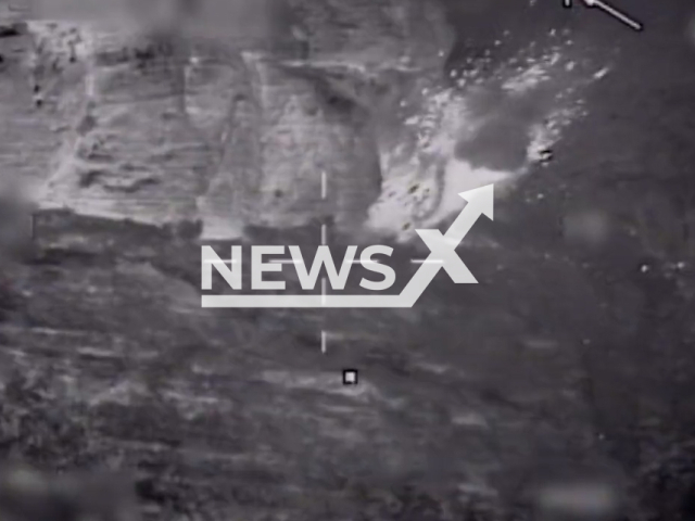 Turkish air force jets destroy military positions of the Kurdish militants in Syria on Sunday, Nov. 20, 2022.
The attack, known as Operation Claw-Sword, was launched a week after an explosion in central Istanbul left 81 people injured and six dead.
Note: Picture is a screenshot from a video (@tcsavunma/Newsflash)