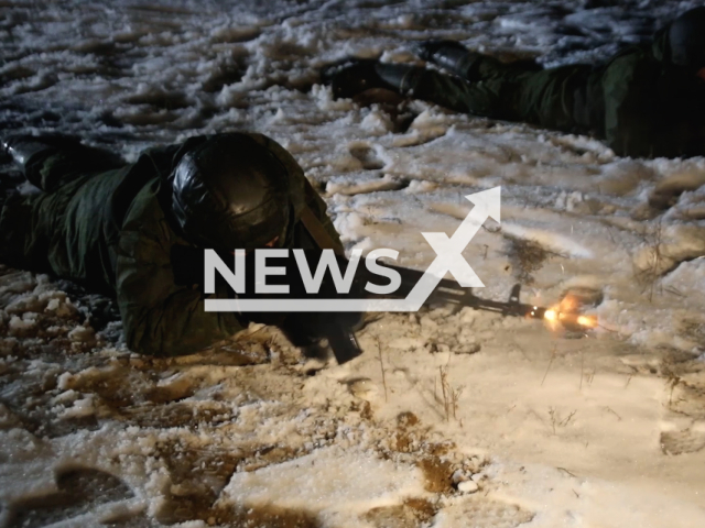 Russian mobilized servicemen exercise their night shooting skills at a firing range in the Samara region in Russia in undated footage.
The footage was released by the Russian MoD on Monday, Nov. 21, 2022.
Note: Picture is a screenshot from a video (Ministry of Defense of Russia/Newsflash)