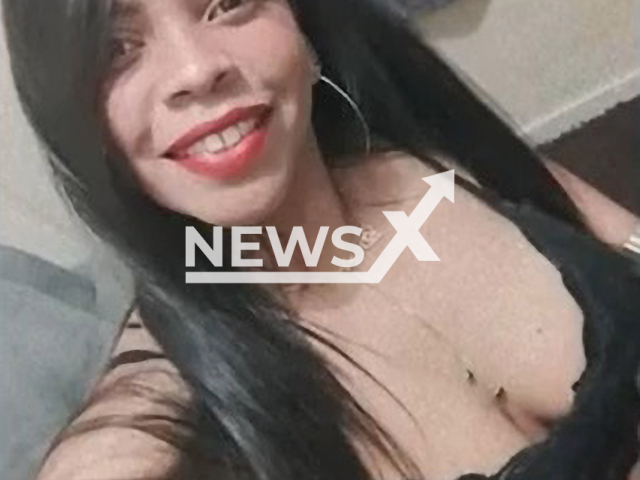 Rafaela Alves dos Santos, 24, poses in undated photo. She died after being crushed by a potato squeezer in a factory in the municipality of Perdizes, in  Minas Gerais, Brazil on Thursday, Nov. 17, 2022. Note: Private photo. (Newsflash)