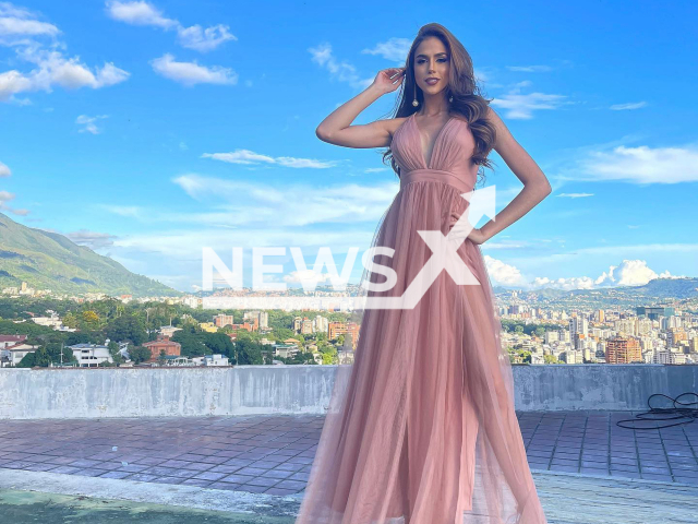 The winner of Miss Venezuela 2022 Diana Silva, 25,  poses in updated photo. After the competition jurors posted on social media because none of the 11 jurors voted for her. 
Note: Private photo.  (@dianasf_/Newsflash)