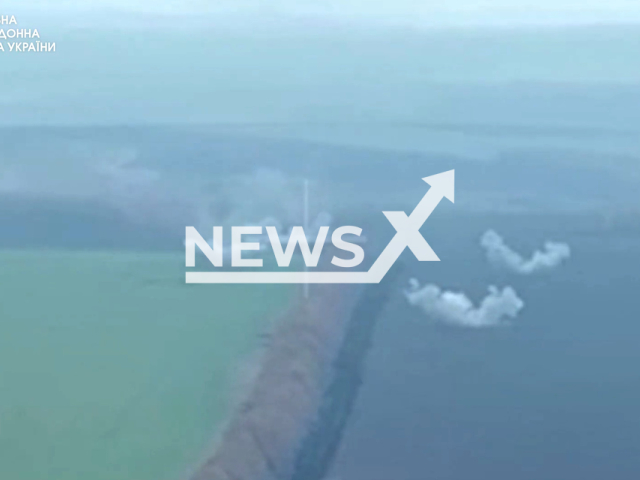 State Border Service fire with artillery at Russian military positions in the Kupyan region in undated footage. 
Footage released by the State Border Service of Ukraine on Thursday, Nov. 24. 2022.
Note: Picture is a screenshot from a video (State Border Service of Ukraine/Newsflash)