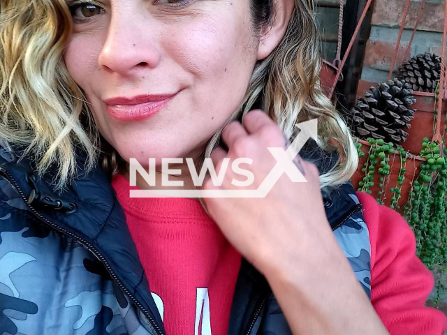 Susana Caceres, 42, poses in undated photo. 
 Her body was found  after having been missing for ten days, with signs of sexual abuse, multiple puncture wounds, bruises, a blow to the head, and marks of choking in Ituzaingo, Argentina.
Note: Private photo.  (Newsflash)