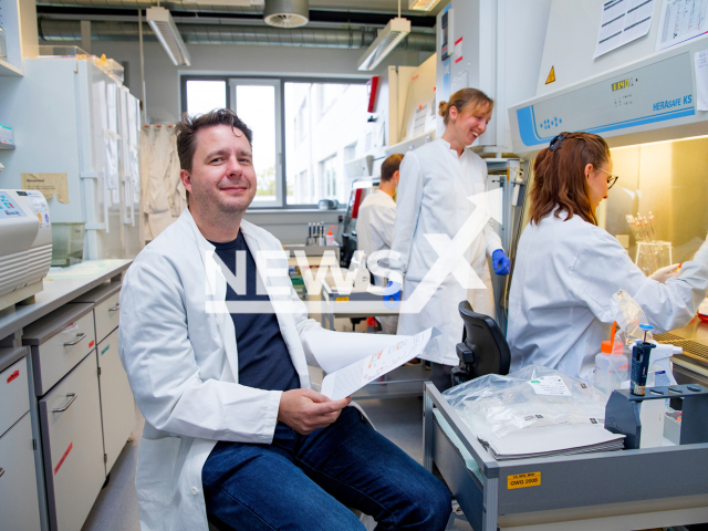 University professor and researcher Dr Axel Schambach poses in undated photo. His pioneering research at Hannover Medical School, Germany, aimed to cure hearing loss was rewarded with a grant. Note: Licensed content. (Karin Kaiser, MHH/Newsflash)