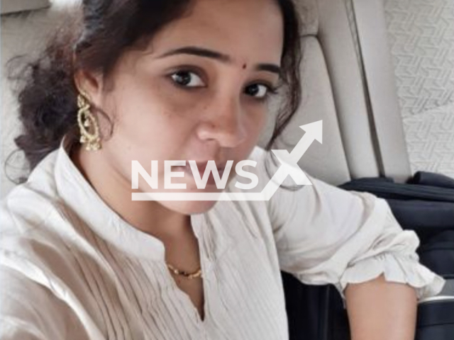 Varsha Gunda, 34, poses in an undated photo. The Indian woman who left Dubai after struggling with the cost of living has won the grand prize of AED 1 million in the Big Ticket Abu Dhabi weekly draw. Note: Picture is private (Newsflash)