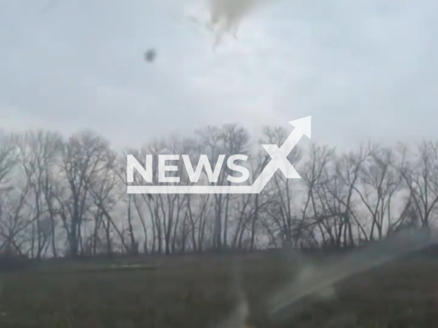 Ukrainian GRAD multiple rocket launcher system shoots rocket in the field of Ukraine. The footage was obtained from the Ukrainian Ground Forces on Sunday, Nov. 27, 2022. Note: Picture is a screenshot from a video (@AFUkraine/Newsflash)