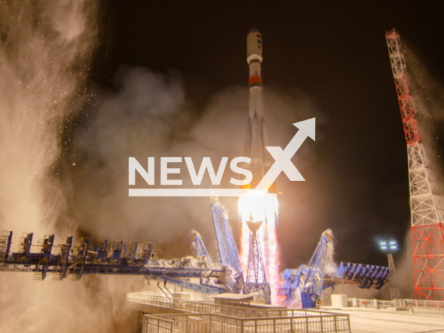 Russian Aerospace Forces launch the Soyuz-2.1b launch vehicle from the Plesetsk Cosmodrome from the Plesetsk Cosmodrome in Russia on Monday, 
Nov. 28, 2022. 
The Soyuz-2.1b is a medium-class launch vehicle with a spacecraft. 
Note: Photo obtained by the Russian MoD. (Ministry of Defense of Russia/Newsflash).