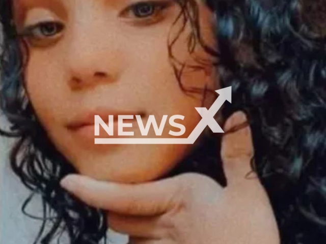 Luana Marcelo Alves, 12, poses in undated photo. Bricklayer Reidimar Silva, 31, attempted to rape and killed her after a night of drinking and doing drugs, and buried her in the backyard of his house in Goiania, Brazil, on Sunday, Nov. 27, 2022. 
Note: Private photo.  (Newsflash)