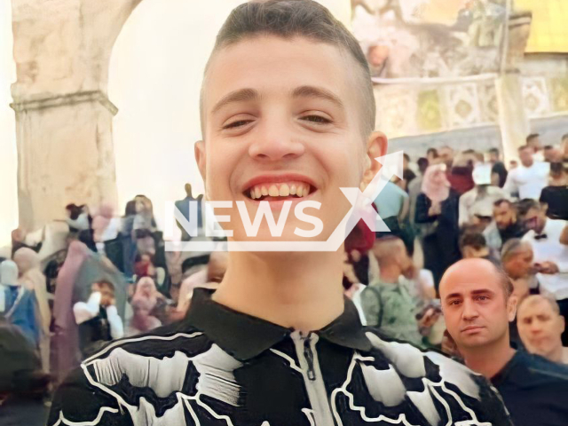 Ahmed Abu Qutaish poses in an undated photo. Dr Ahmad Mahajna was allegedly dismissed from the Israeli Hadassah Hospital in Jerusalem, Israel, on Sunday, Nov. 27, 2022, for offering sweets to Ahmed Abu Qutaish. Note: Picture is private (Newsflash)