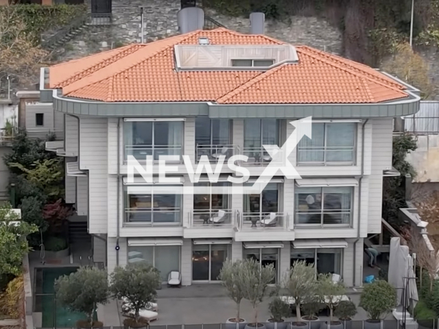 Photo shows a mansion in Beykoz, Istanbul, Turkey, undated photo. Russian oligarch Roman Abramovich has rented a seafront mansion on Istanbul's Bosporus Strait for USD 50,000 a month. Note: Picture is a screenshot from a video (Newsflash)