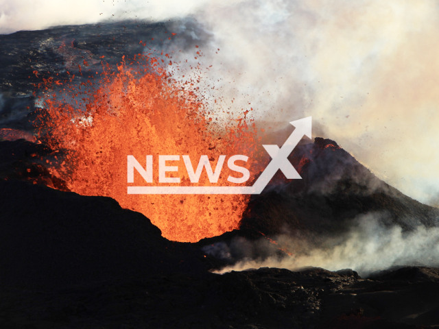 Mauna Loa, the world's largest active volcano, erupts in Hawai, U. S., Thursday, Dec. 1, 2022. It began erupting for the first time since 1984 on Sunday, Nov. 27, 2022, after earthquakes around the mountain were felt for some time before. Note: Photo is from USGS (USGS/Newsflash)