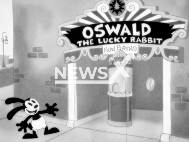 Image shows Disney's Oswald The Lucky Rabbit, undated photo. The classic Disney character just debuted his first short in 95 years after his beginnings in the 1920s. Note: Licensed content. (Disney/Newsflash)