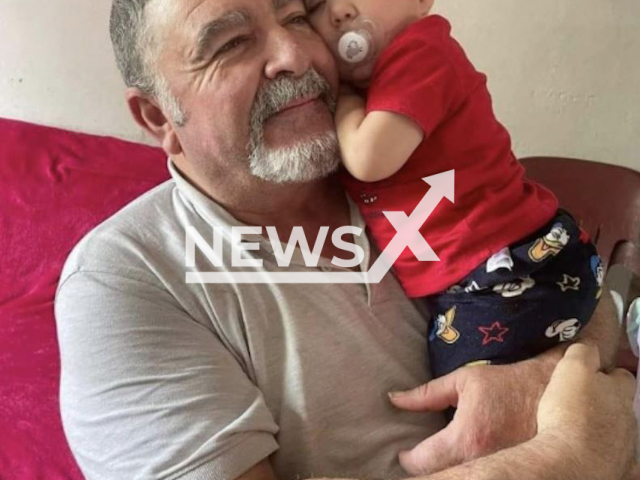 Picture shows the unidentified  grandfather and his 22-month-old grandson, undated. They had  been  missing in Manzanilla, Spain, since Wednesday, Dec. 7, 2022, they were located on Thursday, Dec. 8, 2022, the grandfather died and the grandson is in the intensive care unit, in serious condition.  Note: Private photo.  (Newsflash)