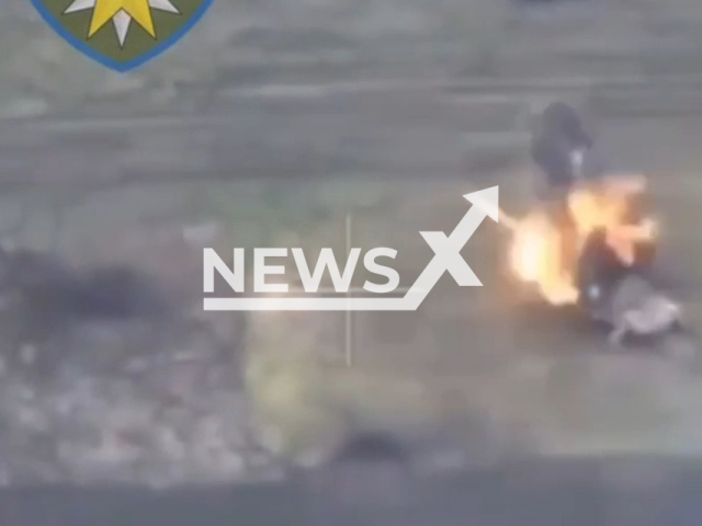 Fighters from the 66th separate mechanized brigade hit a Russian tank in Ukraine in undated footage.
The 66th separate mechanized brigade) is a formation of mechanized troops of the Armed Forces of Ukraine, created on April 18, 2022. 
Note: Picture is a screenshot from a video (@66ombr/Newsflash)