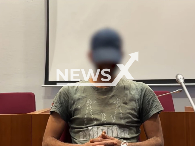 Image shows Hasan H., 39, undated photo. He allegedly cut off his friend's head and left it in front of the Bonn District Court, in North Rhine-Westphalia, Germany on Tuesday, Jun. 28, 2022. Note: Photo is a screenshot from a video. (Newsflash)