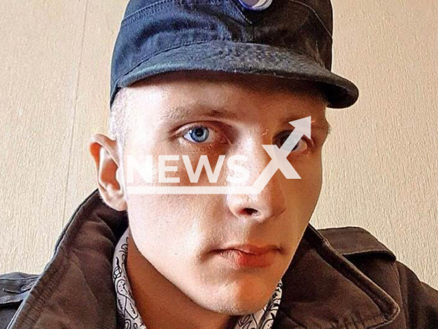 Stephan Balliet, 30, poses in undated photo. He took two prison guards hostage at a prison in the town of Burg, Saxony-Anhalt, Germany on Monday, Dec. 12, 2022. Note: Private photo. (Newsflash)