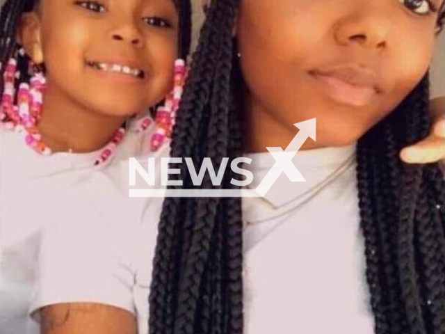 Khalilah Brister, aged 25, and her daughter, Tyrielle Jefferson, aged 7, pose in undated photo. They were found dead in Northridge Lake, in Wisconsin, USA, on Thursday, Dec. 8, 2022. Note: Private photo. (Newsflash)