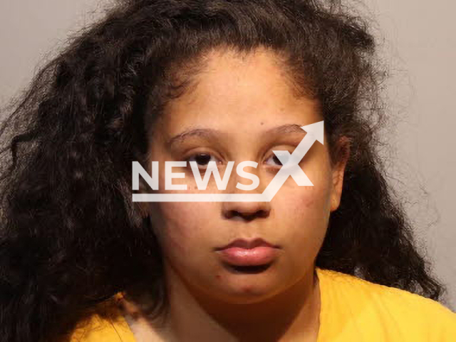 Sasha Lemons, 22, poses in undated photo. She was arrested after repeatedly ramming into a car with children inside before hitting a man with her vehicle in the city of Sanford, in Florida, USA, on Saturday, Dec. 10, 2022. Note: Licensed content. (Seminole County Sheriff's Office/Newsflash)