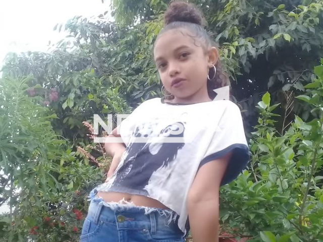 Wilkelly Flaviane Carvalho, 12, poses in undated photo. She died after drinking herbal tea to abort a baby in November, 2022, but an autopsy concluded she was not pregnant, in Joselandia, Brazil. Note: Private photo.  (Newsflash)