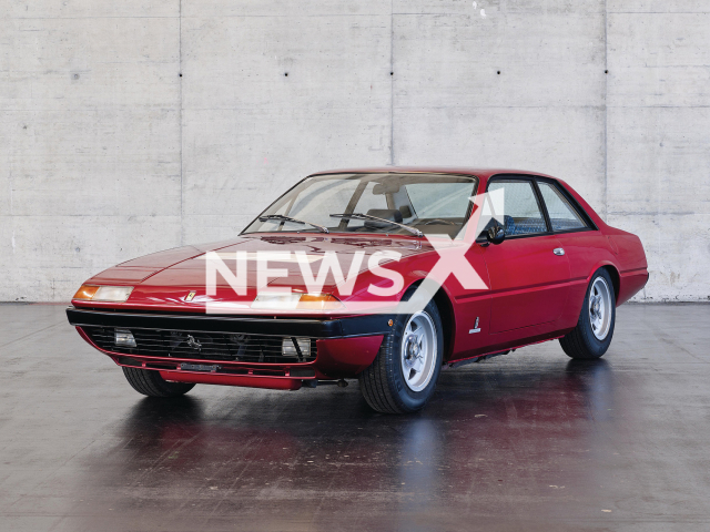 Image shows Niki Lauda's Ferrari, undated photo. It fetched EUR 207,000 (GBP 178,000) at an online auction in the city of Vienna, Austria, on Wednesday, Dec. 7, 2022. Note: Licensed content. (Dorotheum/Newsflash)