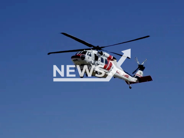 This footage shows a Cal Fire FIREHAWK Columbia Copter 404 N484DF flying into a series of actions all over California, undated. Primarily used for wildfire missions, the Cal Fire Hawk is often used for air rescue, aerial ignition, troop transport, reseeding operations, and mapping fires. Note: Picture is screenshot from a video (CAL FIRE TV/Newsflash).