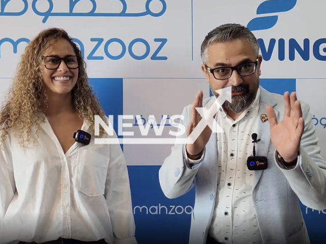 Photo shows Inger (left), a British mother-of-one, living in Dubai, United Arab Emirates, undated photo. She has become a multi-millionaire after winning USD 2.72 million in the Mahzooz weekly draw on Saturday, Dec. 10, 2022. Note: Picture is a screenshot from a video (Newsflash)