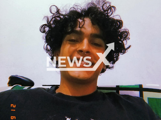 Lucas Vitor Sardinha, 26, poses in undated photo. He died   after being electrocuted while installing solar panels at a company in Anapolis, Brazil, on Wednesday, Dec.15, 2022.
Note: Private photo.  (Newsflash)