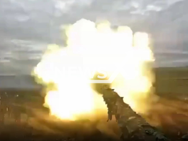 Ukrainian tank shoots on Saint Nicholas Day in the eastern frontline of Ukraine. The footage was obtained from the 92nd Ivan Sirko Separate Mechanized Brigade on Monday, Dec. 19, 2022.Note: Photo is a screenshot from a video.(@92OMBr/Newsflash)