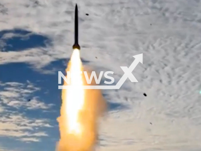 Ukrainian air defense fire rocket towards an air target in Ukraine in undated footage.
The footage was released by the Air Command "South" on Tuesday, Dec. 20, 2022. Note: This picture is a screenshot from the video. (@PvKPivden/Newsflash)