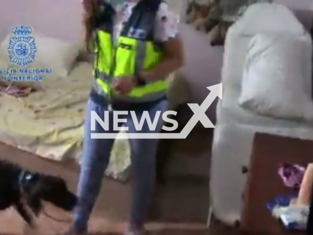 The investigation during the operation where seven women were forced to work as prostitutes under surveillance with hidden cameras for up to 24 hours without stopping, in Velez Malaga, Spain. Note: Photo is a screenshot from the video (Newsflash)