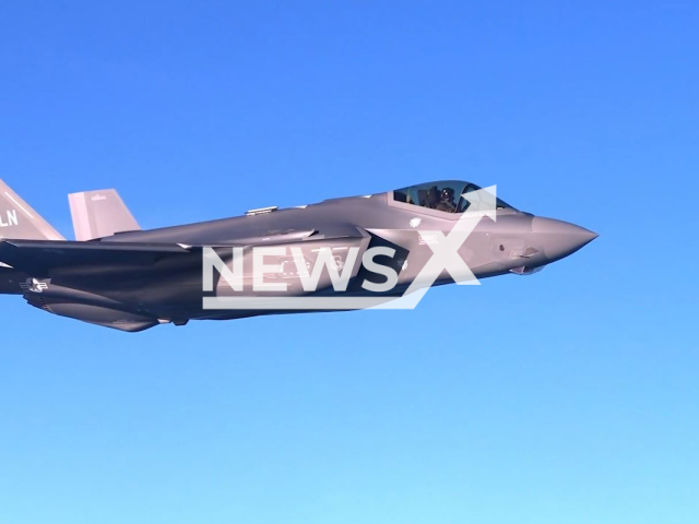 The footage shows the 48th Fighter Wing who marked the one-year anniversary of the arrival of the first F-35A Lightning IIs at Royal Air Force Lakenheath, United Kingdom, 15 Dec. 2022. The F-35 is the most advanced 5th generation fighter aircraft in the world and brings a number of game-changing capabilities to the United States Air Force and its partner nations. Note: Photo is a screenshot from a video.(DVIDS, Sgt. John Ennis/Newsflash)