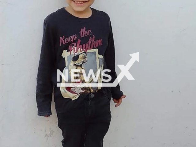 Renzo Godoy, 4, poses in undated photo. His mother Victoria Godoy and the stepfather Luis Gallo,    were arrested for beating him to death, in Berazategui, Argentina.
Note: Private photo.  (Newsflash)