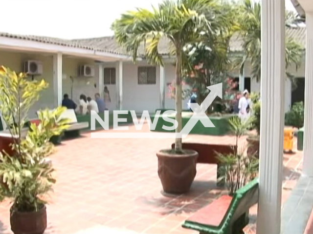 Image shows the Napoleon Franco Pareja Children's Hospital, in the city of Cartagena, Colombia, undated photo. A boy, aged 3, died after a bee attack on Saturday, Dec. 17, 2022. Note: Photo is a screenshot from a video. (Newsflash)