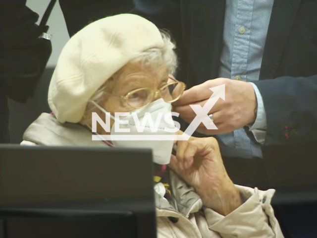 Image shows former concentration camp secretary Irmgard Furchner, 97, undated photo. She appealed the two-year-long suspended sentence by the Itzehoe state court, in Germany, on Wednesday, Dec. 28, 2022. Note: Photo is a screenshot from a video. (Newsflash)