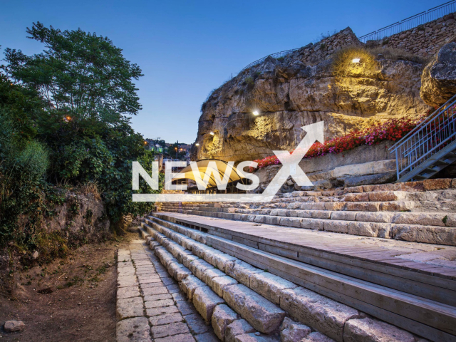 Photo shows the Northern perimeter of the Pool of Siloam, undated photo. The Pool of Siloam served as the reservoir for the waters of the Gihon Spring, which were diverted through an underground water tunnel, and it was thus already considered one of the most important areas in Jerusalem in the First Temple period. Note: Licensed photo (Koby Harati, City of David Archives/Newsflash)