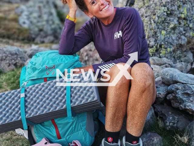 Photo shows Raquel Garcia, from Cantabria, Spain, undated photo. The mountaineer was allegedly prevented from climbing up to the peak of Mount Damavand in Iran because of her gender. Note: Picture is private (@raqueltoots/Newsflash)