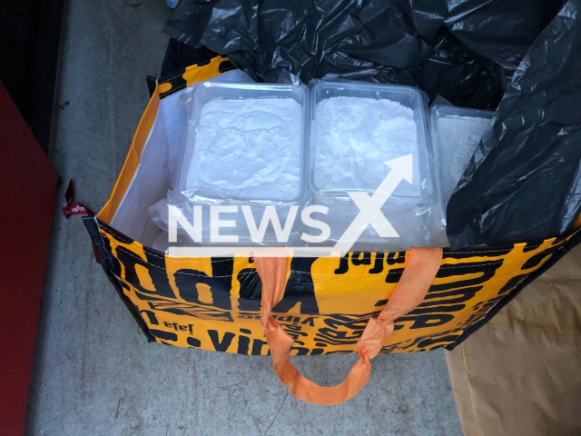 Picture shows 74 kilogrames of amphetamines seized by police, undated.  Police arrested six suspected drug dealers and more than 150 kilogrames of drugs were seized with the street value is around two million euros, in  Lower Saxony , Germany,  on Wednesday, Dec. 21, 2022.
 
Note: Police photo. (Police Osnabruck/Newsflash)