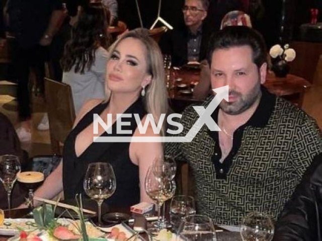 Photo shows Galina Genis and Karim Kalaf, undated. The villa of the Anglo-Australian entrepreneur Karim Kalaf, 39, and his wife, the Russian influencer Galina Genis, 34, was burgled in Milan, Italy, while the couple was on holiday in Dubai, United Arab Emirates. Note: Picture is private (Newsflash)