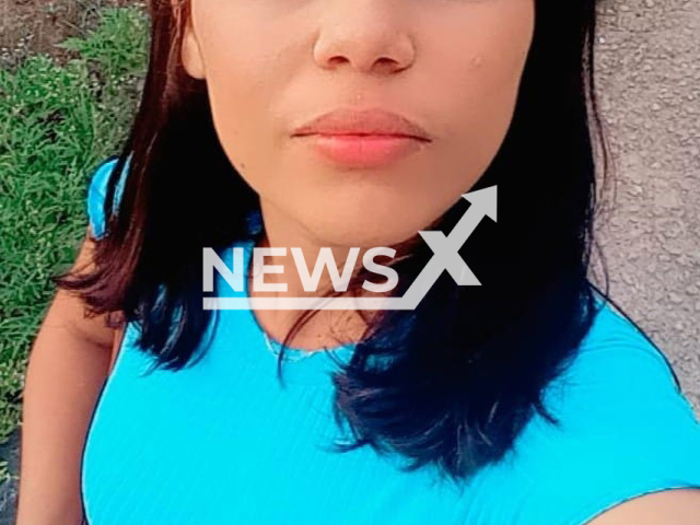 The victim Gabriela Silva de Souza, 27, poses in undated photo.  She was killed by her ex Fabio Araujo da Silva,  in  Belford Roxo, Brazil, on Monday, Jan. 2, 2023.
Note: Private photo.  (Newsflash)