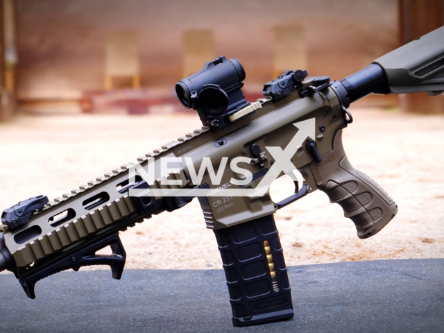 Picture shows the CR223 semi-automatic rifle, undated.  The court in Dusseldorf, Germany, confirmed a judgment  for patent infringement by Haenel for the weapon and 2200  weapons police  are to be returned to the manufacturer and destroyed.
Note: Photo is a screenshot from a video. (Newsflash)