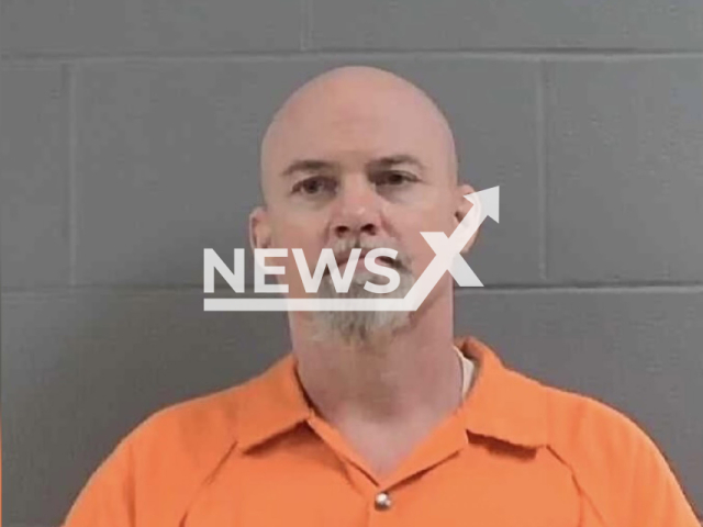 Dennis Wallace Perkins, 47, poses in undated photo. He was jailed for 100 years in Louisiana, USA, on Tuesday, Jan. 3, 2023. Note: Licensed content. (Livingston Parish Sheriff's Office/Newsflash)