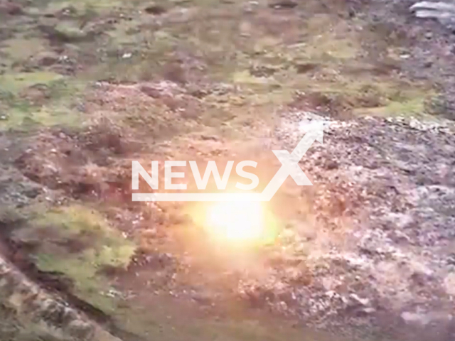 Soldiers from the hunting brigade destroy the Russian military positions near Bakhmut in Ukraine in undated footage.
The footage was released by the 71st separate hunting brigade on Sunday, Jan, 8, 2023.
Note: This picture is a screenshot from the video.
(@71brigade/Newsflash)