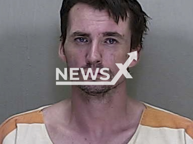 Arson suspect Jessie James Kropp, 39, poses in undated photo. He was arrested in the community of Citra, in Marion County, in Florida, USA, on Jan. 1, 2023. Note: Licensed content. (Marion County Sheriff's Office/Newsflash)