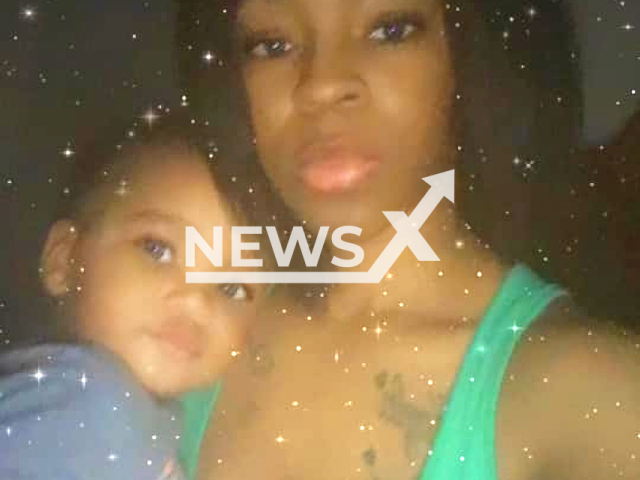 Kaylen Johnson (right), the pregnant girlfriend of the Louisiana man Brynnen Murphy (20), who allegedly killed her and her 2-year old son Kayden Johnson (left). 
You might consider blurring the photo of the child.
Note: Private photo(@kaylen.johnson.963/Newsflash).