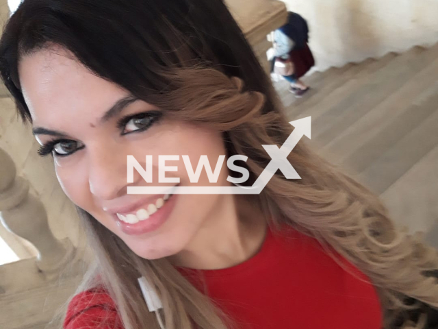 Photo shows Romina Celeste Nunez, undated. She disappeared on the island of Lanzarote, Spain, New Year's Day in 2019. Note: Picture is private (@rodrigueznu/Newsflash)