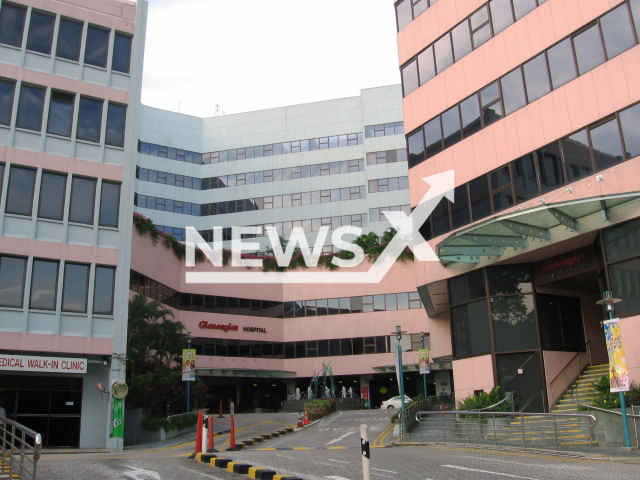 Photo shows an illustrative image of Gleneagles Hospital, undated.  Gleneagles Hospital is a private hospital on Napier Road, Singapore. Note: Photo is from Wikipedia (Newsflash)