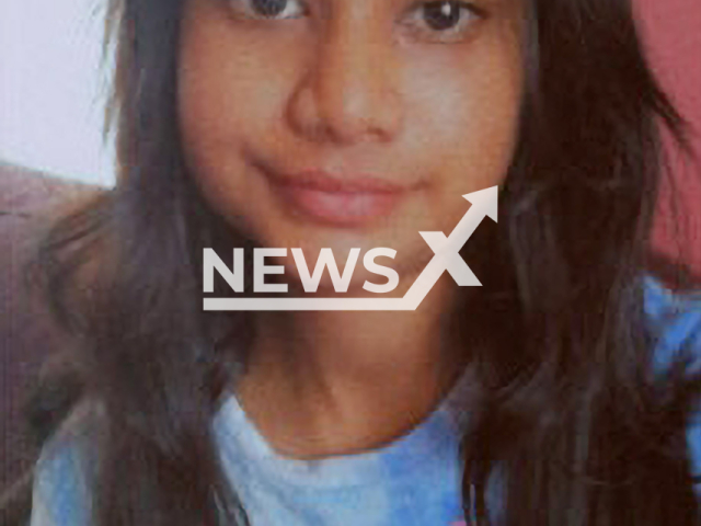 Kristin Govender, 15, poses prior to the incident, in undated photo. She was left paralysed after her long hair became tangled up with the engine at a go-kart track in the city of Durban, South Africa, on Wednesday, Dec. 28, 2022. Note: Private photo. (Newsflash)