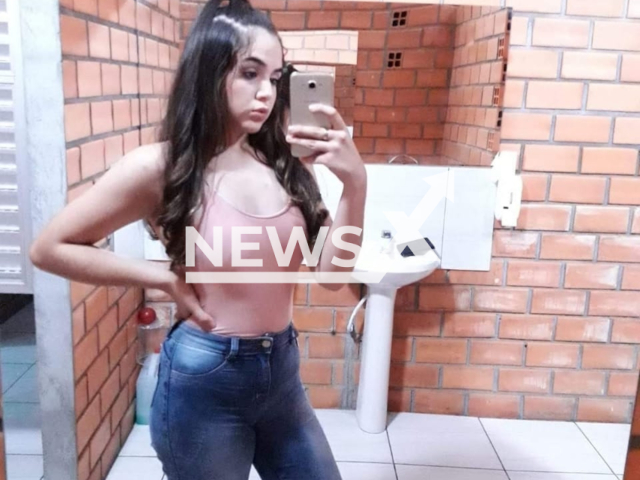 Emillyn Richalski Tracz, 17, poses in undated photo. She was tortured and killed along with her mother Daniele Richalski Favaro, 41, in Campo Largo, Brazil, on Thursday, Jan. 12, 2023.
Note: Private photo.  (Newsflash)