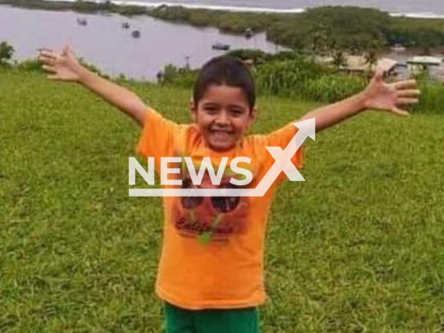 Kaio Lima Alcantara, 5, poses in undated photo. He drowned in a public pool in Porto Seguro, Brazil, on Saturday Jan. 14, 2023.
Note: Private photo.  (Newsflash)