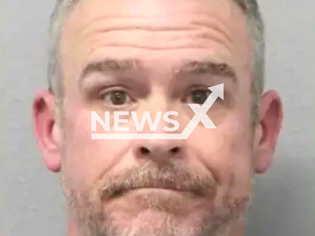 Brian Burnette, 48, poses in undated photo. He recorded his neighbor in the shower using a camera hidden in the bathroom ceiling, in Huston, Texas, USA, in January, 2023.
Note: Police photo. (Newsflash/Harris County Sheriff's Office)